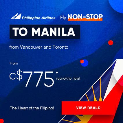 asap tickets canada to philippines.